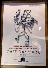Den danske Spiseguide har kåret Café Danmark 