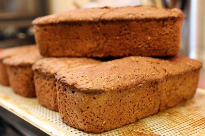 Hjemmebagt rugbrød på Cafe Danmark